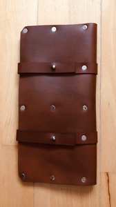 Ensemble de couteaux de chef professionnels en acier, durables et tranchants, ensemble de couteaux de cuisine très vendus avec sac en cuir LKR-0253 - Product Image 2