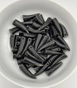 Bouton à bascule en corne de buffle naturelle, artisanal, écologique, de qualité supérieure, forme naturelle, moderne, décontracté, pour vêtements d'extérieur, cadeau d'affaires - Product Image 1
