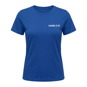 T-shirts pour femmes 100% coton, manches courtes, couleur bleu royal, t-shirt pour femme, hauts pour femmes, t-shirt pour femme - Product Image 6