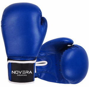 Gants de boxe en crin de cheval de haute qualité, en cuir véritable, à lacets, pour Sanda, Kickboxing, Muay Thai, entraînement et sparring, disponibles en 8oz - Product Image 1