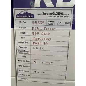รีวิว Tencor EDR5210 SEM - Product Image 4