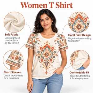 Camiseta para Mujer con Material Cómodo, Ligero y de Alto Rendimiento, Ajuste Flexible para un Estilo Casual Moderno y Uso Diario - Product Image 6