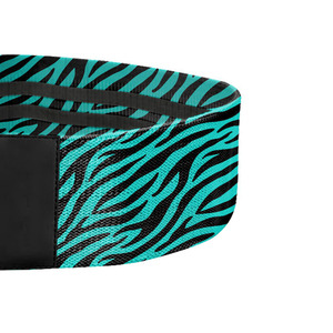 Bande de Résistance Premium en Tissu à Motifs pour Entraînement des Fessiers, Bande Élastique Antidérapante pour Fessiers et Jambes, Usage Intensif en Salle de Sport - Product Image 5