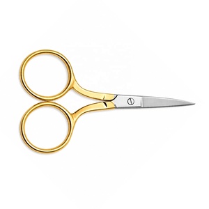 Tijeras profesionales para cortar el pelo de las cejas, herramienta de recorte de precisión de acero inoxidable, alta calidad - Product Image 3