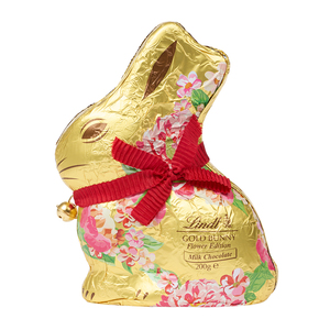 Lindtt Gold Bunny 200g Milk Chocolate Classic Swiss Made <b>Easter</b> Gift Premium Foil Wrapped Chocolate Bunny Bulk Supply Germany - Product Image 6
