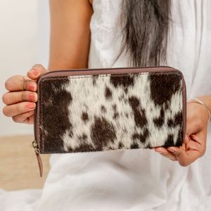 Hot Seller Women's Luxury Purse Custom Cowhide Leather Clutch Credit Card Holder Coin Cash High Quality Genuine Long <b>Wallets</b> - Product Image 1