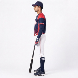 Uniforme de Béisbol, Ropa Deportiva, Uniforme de Béisbol con Material Ligero, Tejido Transpirable, Flexible y Personalizable - Product Image 4