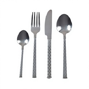 Juego de cubiertos de acero inoxidable de buena calidad, respetuoso con el medio ambiente, fácil de lavar, cubiertos reutilizables, estilo Indio Americano, pulido a mano especial - Product Image 6