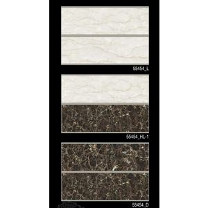 Azulejos de Pared Modernos de Cerámica Esmaltada Brillante Antideslizante de 300x450 mm para Pasillos, Baños, Cocinas y Uso en Exteriores, Diseño Digital de Mármol Negro y Granito - Product Image 2