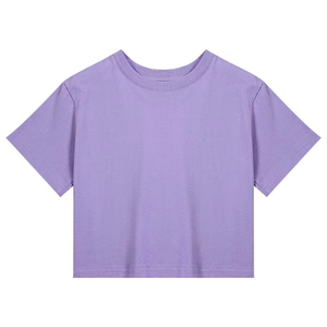 Lightweight Different Sizes Lightweight Women Crop <b>Top</b> T-shirt Hot Selling Summer Short Sleeve Women's Crop <b>Top</b> T-shirt Online - Product Image 1