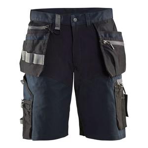 Shorts de travail haute visibilité pour hommes, imperméables, fluorescents, avec plusieurs poches, résistants, pour travaux de construction - Product Image 6