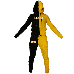 ชุดวอร์มลำลองมีฮู้ดสำหรับผู้ชาย ชุดออกกำลังกายแขนยาวผ้าฟลีซเทคโนโลยี ระบายอากาศได้ดี รับผลิตตามแบบ พร้อมสกรีนโลโก้ ขายส่ง - Product Image 1