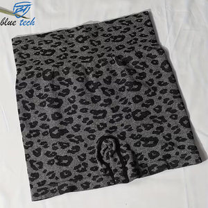 Women Leopard Print Yoga Shorts High Waist Seamless Gym Workout Fitness Running Biker Shorts Stretch Activewear Custom Design - Product Image 5