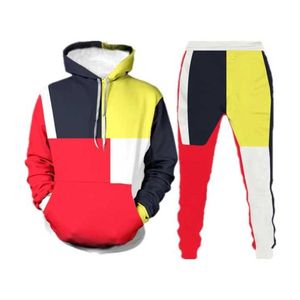 ชุดวอร์มแบบ unisex ซิปเต็มตัว คอตั้ง สไตล์สปอร์ต เหมาะสำหรับใส่ในฤดูใบไม้ร่วง ผลิตจากวัสดุโพลีเอสเตอร์ระบายอากาศได้ดี มีกระเป๋าข้าง - Product Image 2