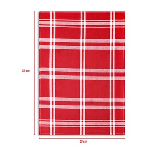 Serviette de cuisine en coton 100% teint en fil de haute qualité au prix le plus bas. Serviette de cuisine pour usage domestique. Fabricant indien. - Product Image 5