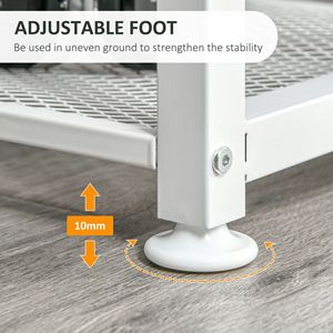 Escritorio Doble Grande para Oficina, para Dos Personas, con Estantes de Almacenamiento, Mesa de Estudio y Escritura para Oficina en Casa, Color Natural - Product Image 6