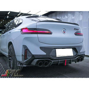 Difusor Trasero de Fibra de Carbono Estilo AE JPMCarbon de 3 Piezas para BMW F97 X3M F98 X4M LCI 2022-2025 - Product Image 1