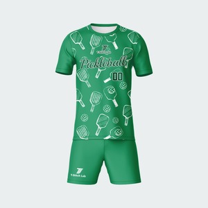 Fashion Sport Pickleball Uniform Short Sleeve <b>Pickle</b> Ball Casual Team Uniforms Moisture Wicking Athletic Fit Breathable - Product Image 6