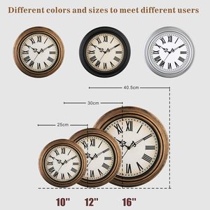 Premium Handmade Plastic Silent Analog Hanging Wall Clock Art Deco Design Multi-piece Set for Office - Product Image 2