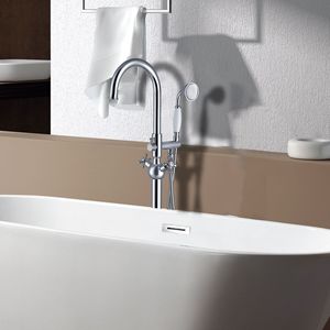 Rubinetto per Vasca da Bagno Freestanding con Doccetta - Rubinetti Premium per Bagno e Doccia - Product Image 6