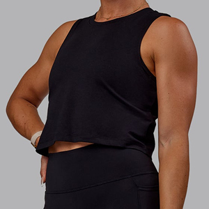 Tops Deportivos Personalizados para Mujer, Ligeros, sin Mangas, con Relleno, Transpirables, para Gimnasio y Yoga - Product Image 1