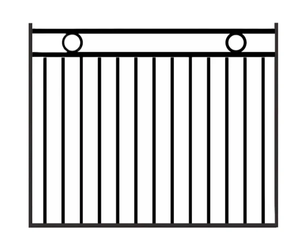Valla de Acero de Alta Calidad, Personalizable, Ecológica, Resistente a la Oxidación, Duradera, con Recubrimiento en Polvo, Resistente a los Rayos UV, Diseño Moderno, 1200x2400mm - Product Image 1