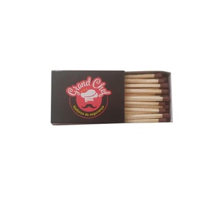 Modern Safety Matchsticks Printed Logo Wooden Stick for Household Use - Product Image 3