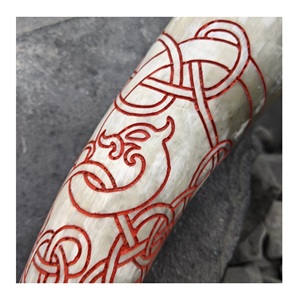 Copa Artesanal Vikinga Festiva para Beber, Ideal para Mead y Cerveza, para Fiestas Navideñas y Celebraciones - Product Image 1