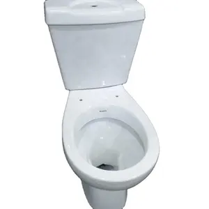 Low Price Western Slow Down Seat Cover Water Closet High Quality Two Piece Porcelain Wash Down Toilet Sanitary Ware Seat WC Set