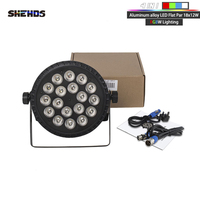 Projecteur LED PAR haute puissance 18x12W RGBW 4 en 1 en aluminium moulé sous pression pour DJ, églises, scènes et concerts