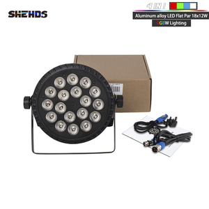 SHEHDS 18x12W RGBW 4in1 LED Par Light Aluminum Die-casting DJ Lights for Church Wedding - Product Image 3