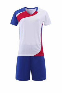 Uniforme de Fútbol Personalizado de Calidad OEM, Material Duradero, Ropa de Equipo, Uniformes de Voleibol Personalizados con Mangas Cortas, Uniforme de Voleibol para Hombre - Product Image 5