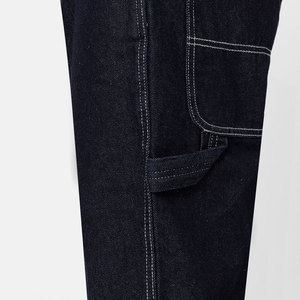 Pantalones Vaqueros de Mezclilla Personalizados al por Mayor para Hombre, Corte Recto Informal, Algodón Grueso, Fabricante de Ropa OEM ODM - Product Image 5