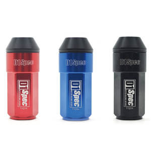 D1Spec Aluminum <b>Wheel</b> Lug Nuts Red Blue Black Forged Racing <b>Lock</b> Nut M12x1.5 M12x1.25 - Product Image 1