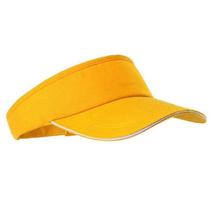 Visière unisexe bleue en polyester à bord incurvé, ajustable, pour usage extérieur printemps-été, adultes - Product Image 4