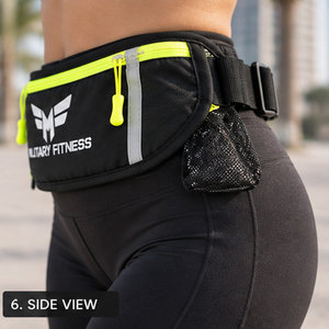 Sac banane réfléchissant de qualité supérieure pour la course à pied, ceinture de sport réglable pour le jogging, le marathon, le fitness et les activités de plein air - Product Image 4