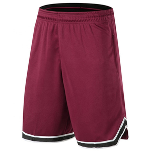 Pantalones Cortos Deportivos Personalizados con Logotipo, de Nailon y Elastano, con Dobladillo Dividido, Diseño en Contraste, para Correr, Hacer Ejercicio, Gimnasio, Malla Transpirable, para Hombre - Product Image 2