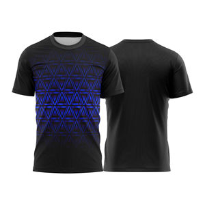 Camiseta de Fútbol Personalizada Profesional para Hombre, Uniforme de Equipo de Fútbol, Transpirable, Sublimada, de Secado Rápido, Ligera, Cuello Redondo, Manga Corta - Product Image 4