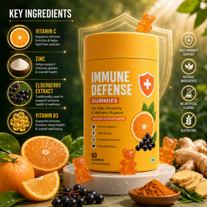 Gummies de défense immunitaire à marque privée OEM pour le soutien quotidien de l'immunité et du bien-être - Product Image 3