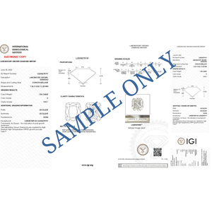 Diamant CVD de 2,50 carats, couleur brun foncé fantaisie, taille coussin, pureté VVS2, certifié IGI, pour la création de bijoux, aux prix d'usine. - Product Image 4