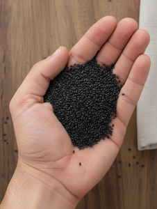 เมล็ดงาดำเปลือกดำบริสุทธิ์ 100% เกรด A อาหารเพื่อสุขภาพแบบดิบ ขายส่งจำนวนมาก คุณภาพส่งออกจากอินเดียสำหรับผู้ซื้อ - Product Image 4