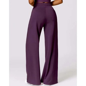 Pantalon de jogging en molleton pour femme, coupe ajustée, style cargo, vente en gros, pantalon de jogging ample en coton pour femme en promotion - Product Image 3