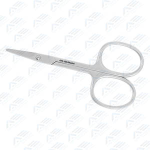 Tijeras rectas de acero inoxidable de primera calidad para recortar uñas y cuidar las cutículas, herramienta de manicura de precisión para dedos de las manos y los pies - Product Image 2