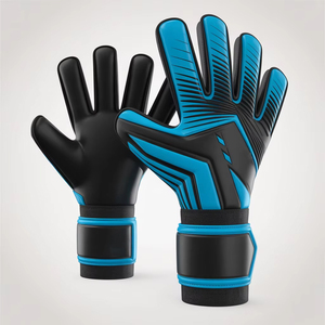 Guantes de Portero Profesionales de Alta Calidad, de Látex, Dedos Completos, Antideslizantes, Transpirables, Unisex, con Cierre de Gancho y Bucle para Fútbol - Product Image 3
