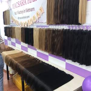 Extensions de Cheveux Humains Vietnamiens Remy, Nouvelle Trame, Couleurs Personnalisées, Tendance Chaude, Vente en Gros - Product Image 4