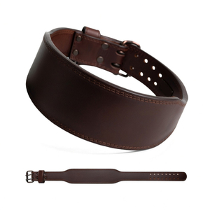 Customized Logo Heavy Duty Cowhide 10mm Weightlifting <b>Belts</b> Support Braces <b>Plus</b> <b>Size</b> Professional Fitness Training Safety - Product Image 1