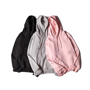 เสื้อฮู้ดโอเวอร์ไซส์ สีเขียวล้วน ผ้าโพลีเอสเตอร์เฟรนช์เทอร์รี่ สไตล์ลำลองสำหรับผู้ชาย ใส่ได้ในฤดูใบไม้ร่วง มีกระเป๋า ดีไซน์ทรงปกติ แขนยาว - Product Image 5