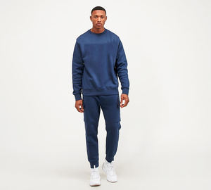 Men Premium Sports Tracksuit <b>Lightweight</b> Full Zip <b>Jacket</b> and Pants Set for Gym Training <b>Running</b> Fitness Activewear - Product Image 1
