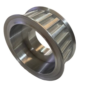 42T L025 AT10 AT5 AT20 HTD TIMING <b>PULLEY</b> L025 L050 L100 9.525 L PITCH L200 L225 L250 L300 IMPERIAL SERIES <b>PULLEY</b> METRIC SERIES - Product Image 1