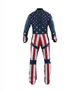 Combinaison de saut en parachute intégrale pour homme avec bandes réfléchissantes, fermeture éclair avant, noire, sur mesure, combinaison aile pour le parachutisme - Product Image 4